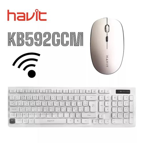 COMBO CLAVIER MOUSE OFFICE HAVIT KB592